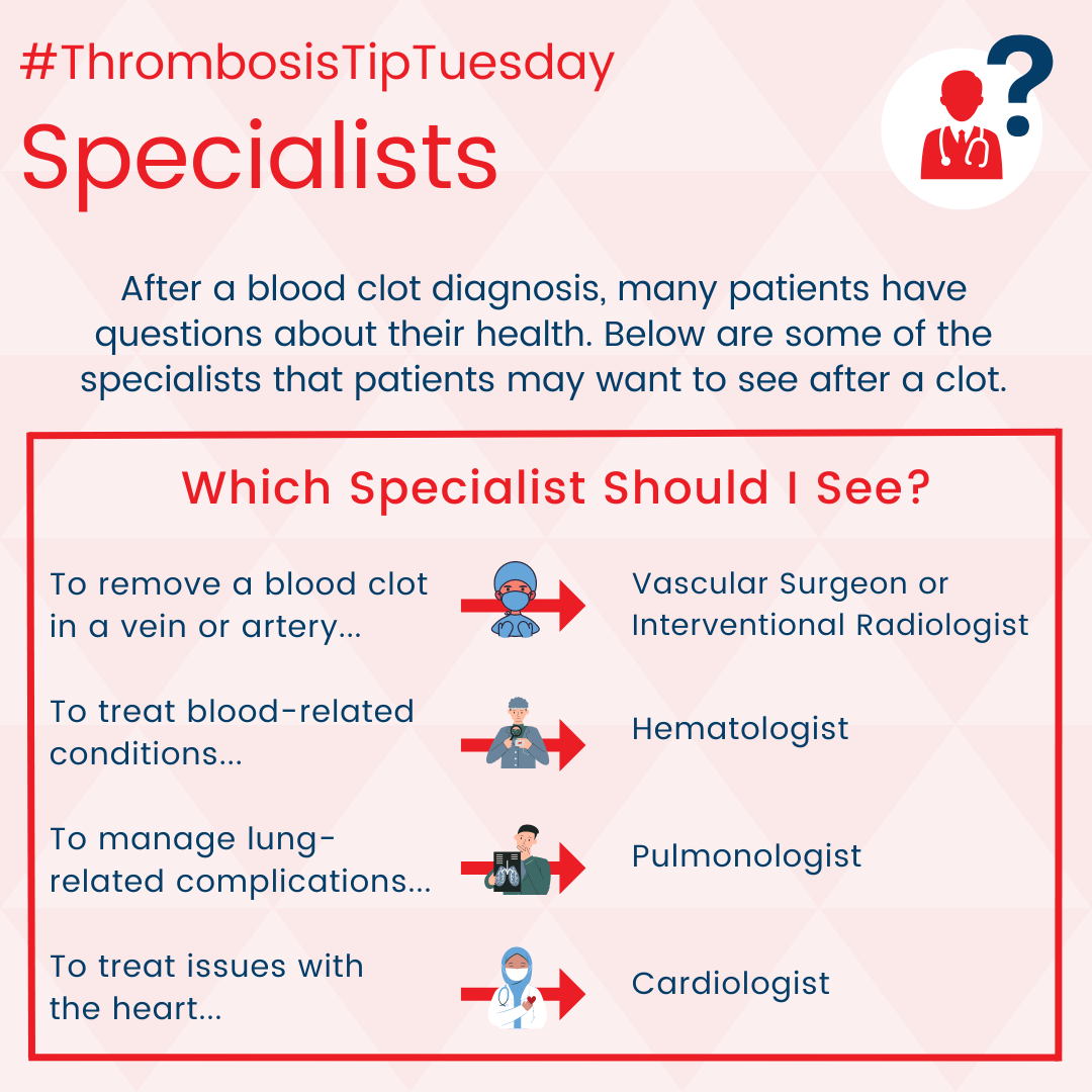 Thrombosis Tip Specialists